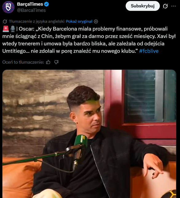 HIT! Barca chciała TEGO PIŁKARZA Z CHIN, ale... NIE SPRZEDAŁA UMTITIEGO i to zamknęło transfer xD